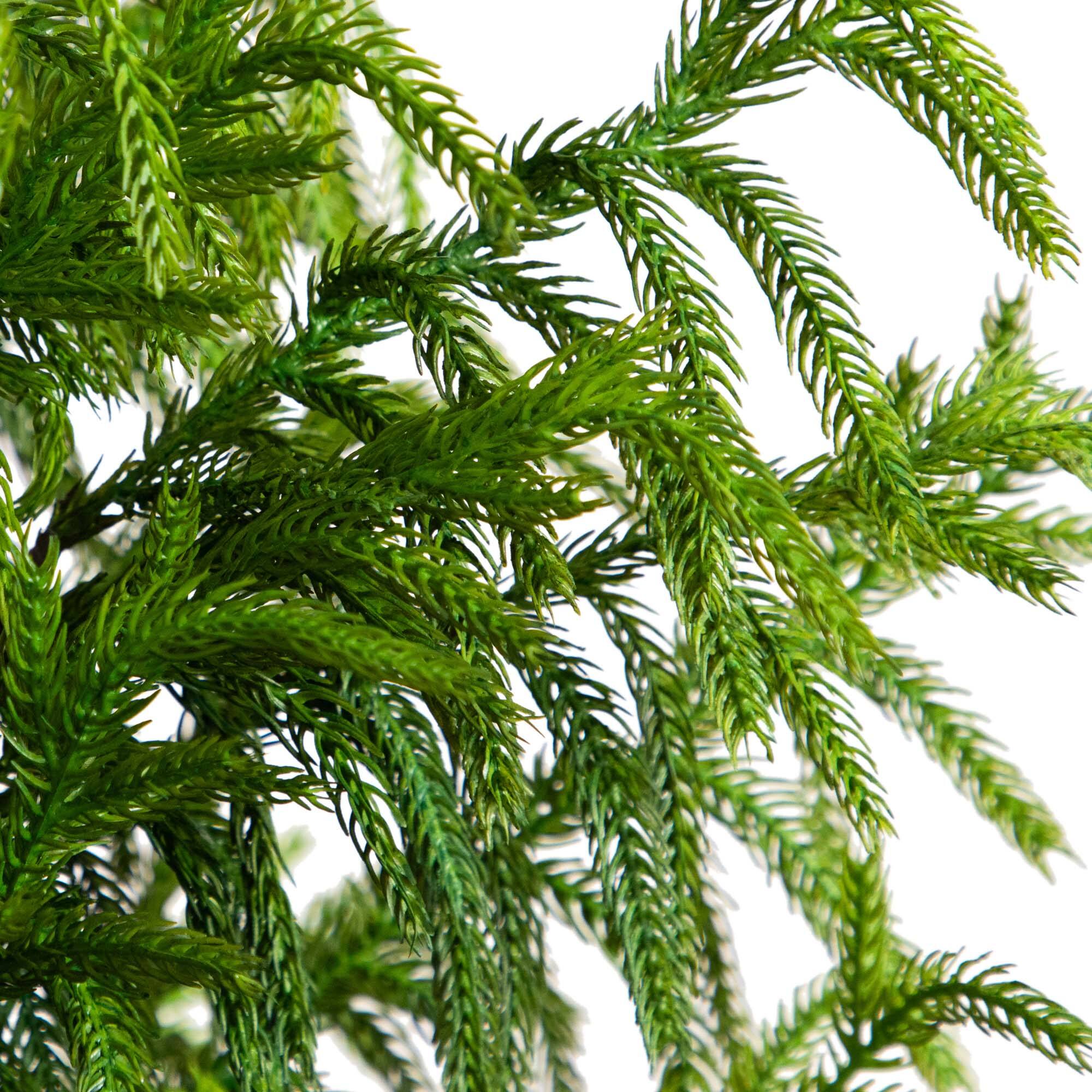 5ft. Unlit Norfolk Pine Artificial Potted Christmas Tree